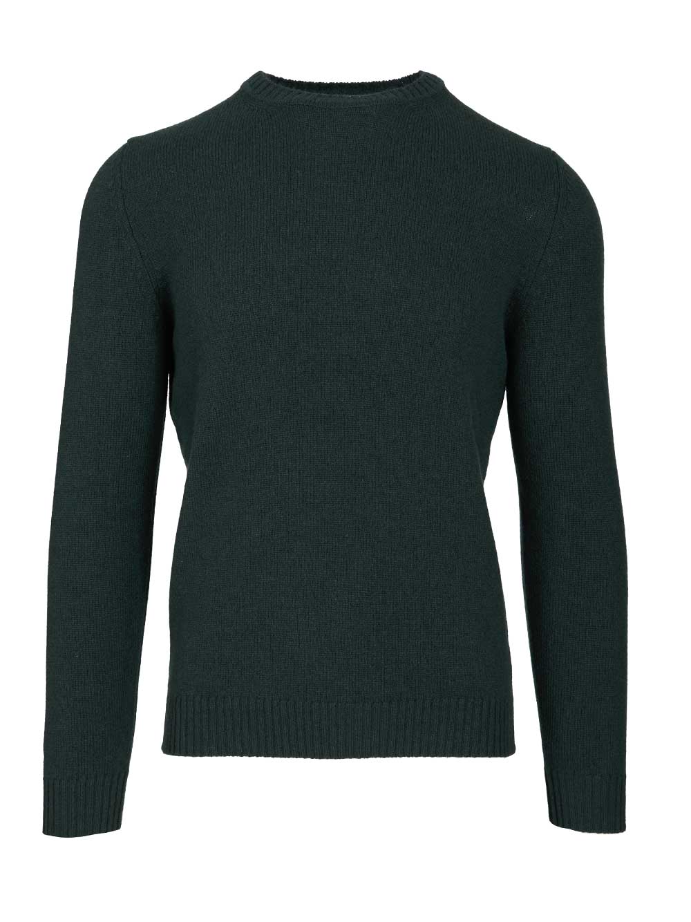Al Duca D'Aosta Crewneck Sweater Knitwear - Green | c51cfa1bfc118782fb37c57960ae668a5950bd76