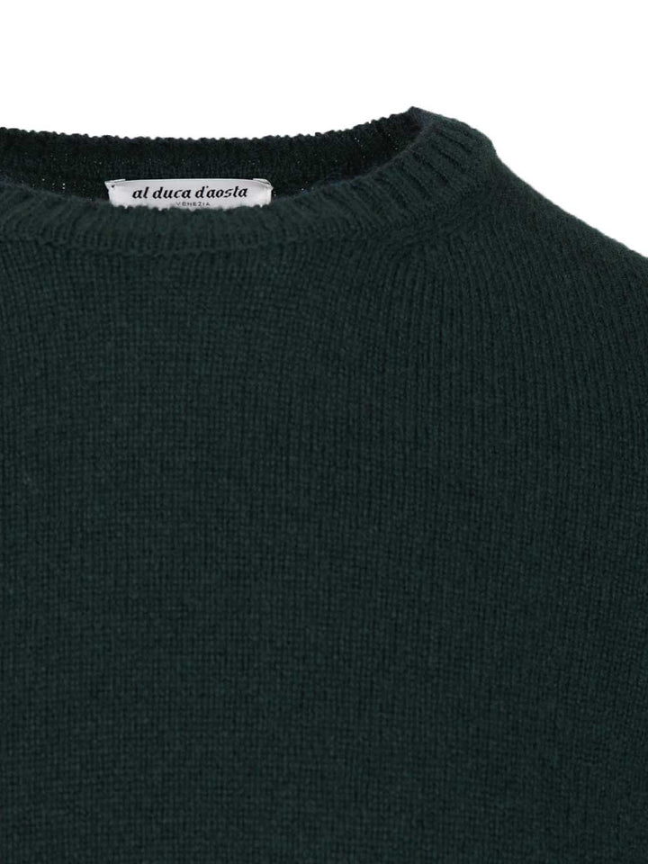 Al Duca D'Aosta Crewneck Sweater Knitwear - Green | 138bbb13e47bc94a56980a55013bd3abca7b1e01