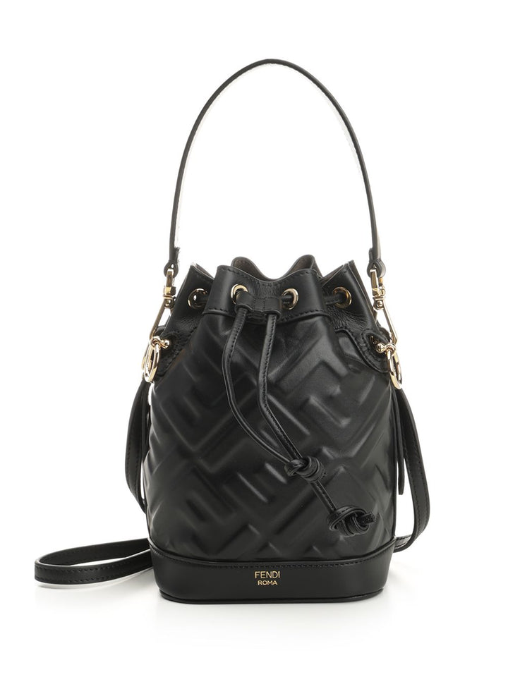 Fendi Mon Tresor Handbags - Black | fae2a5b564f8d66cfed398eb1e9d002e1975f58f