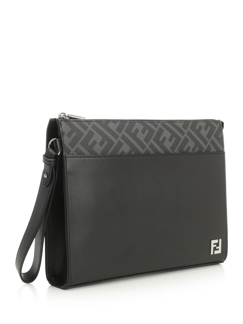 Fendi Squared Ff Handbags - Black | 691ba2aa259b1b87f5f7cab65322e62461db9d25