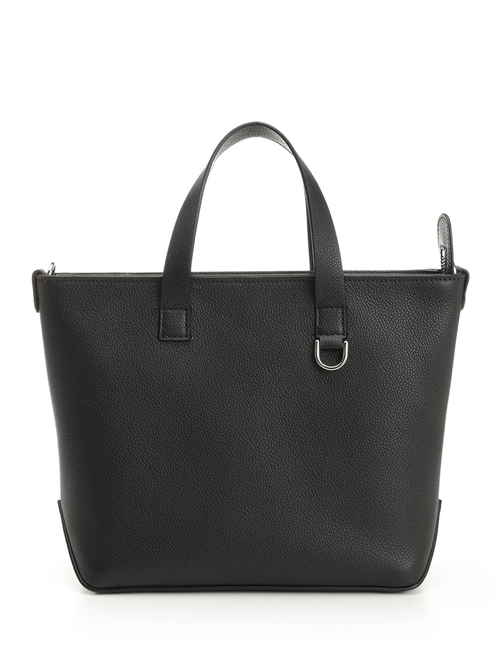 Fendi Leather Shopping Bag Handbags - Black | 7f5a9bcc1aec47f4a83edb16bbce93e45a27dafd