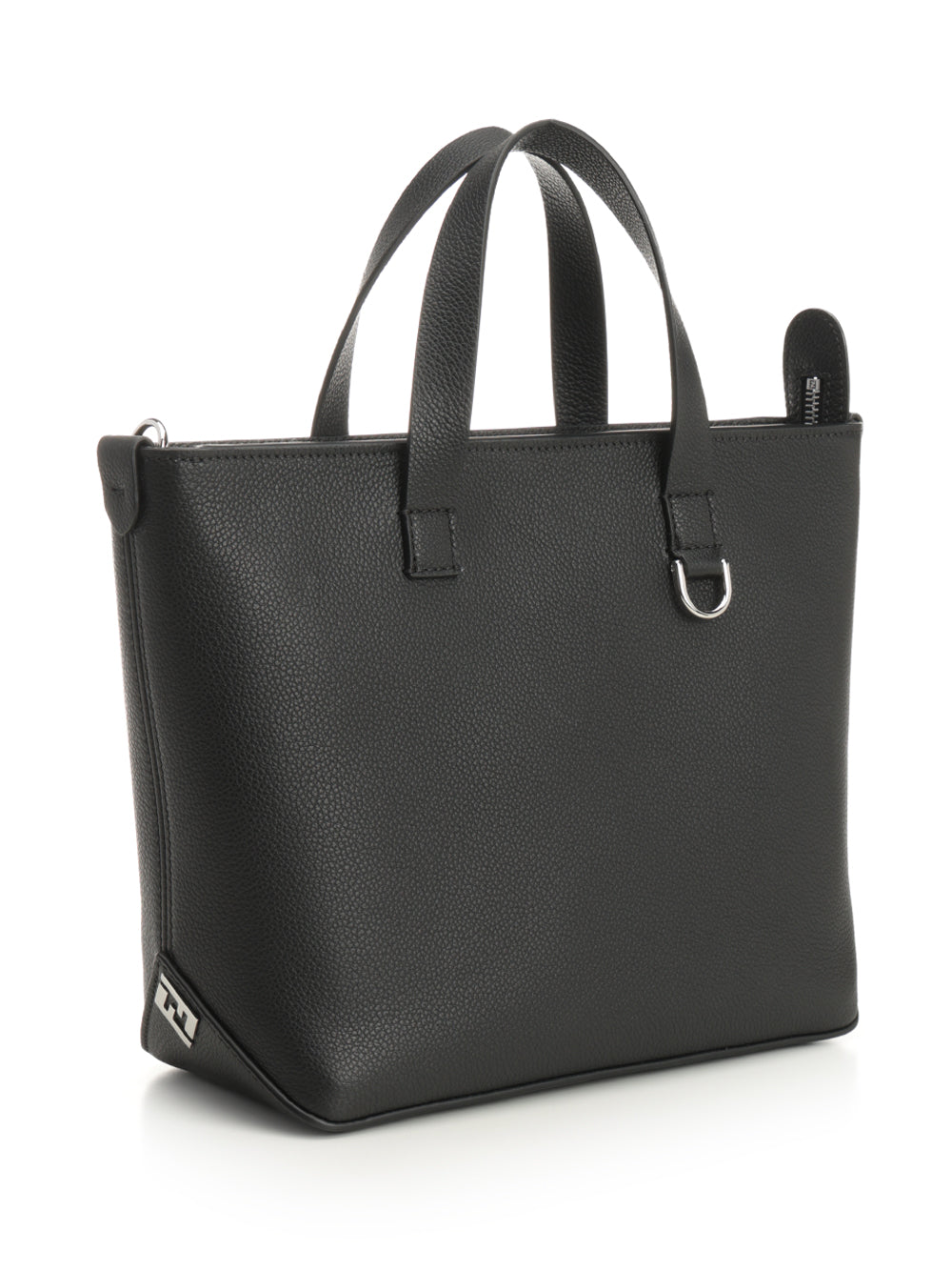 Fendi Leather Shopping Bag Handbags - Black | 0f2bbbe5ae6edbee1c49c4f2133f881b0f55517d