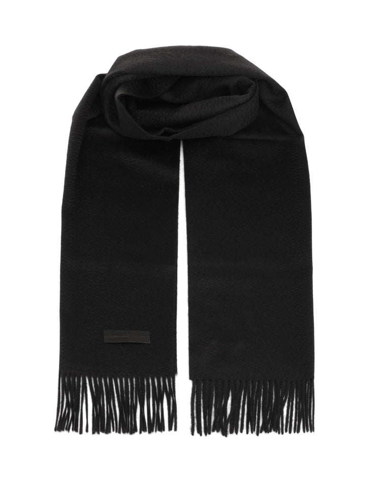 Ermenegildo Zegna Oasi Cashmere Scarf Scarves And Foulards - Black | 7c45a9d6ebf453b1904915e4b41cab4ba7ca5aa7