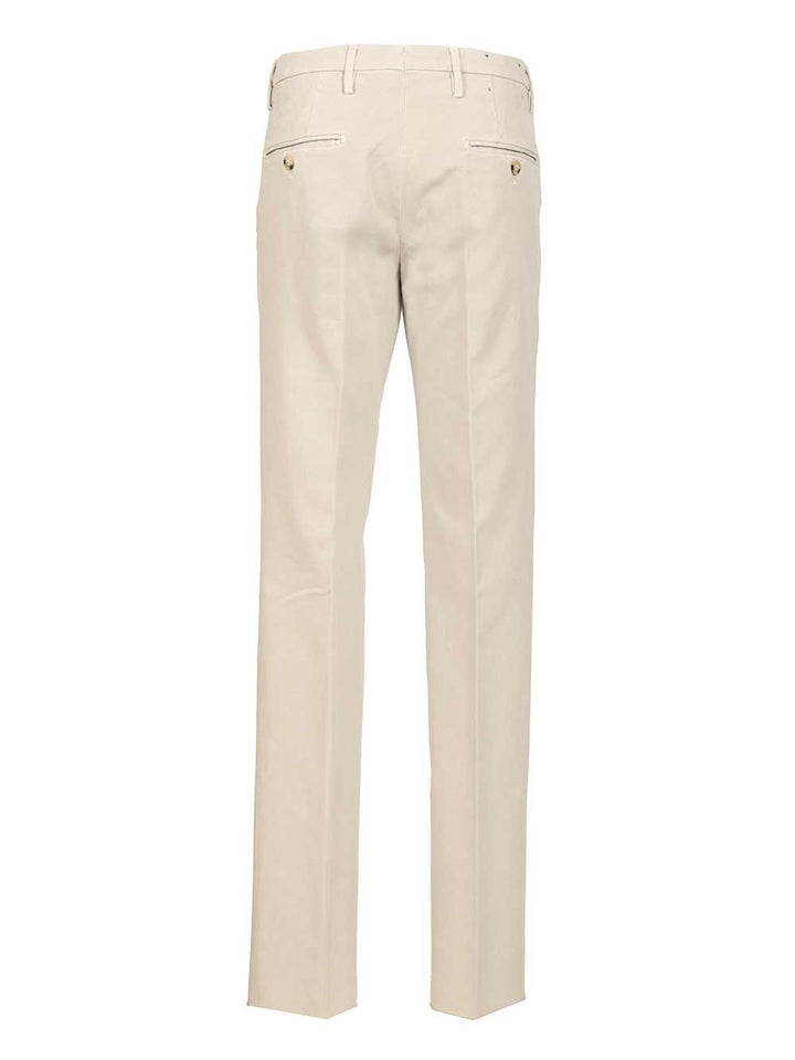 Al Duca D'Aosta Cotton Drill Trousers - Beige | b0aa35db4addc3962bdc7d532ee6aeb67a8e21fe