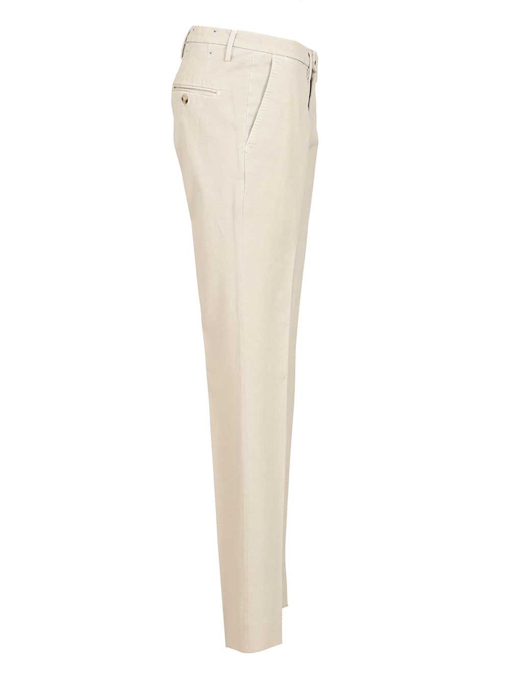 Al Duca D'Aosta Cotton Drill Trousers - Beige | 47fbf23ea2fc3b91117207dea29852e8ac2f1c55