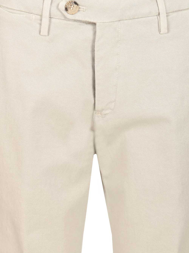 Al Duca D'Aosta Cotton Drill Trousers - Beige | a1042eaf8371f3832e44df132f7dfd456ab1b154