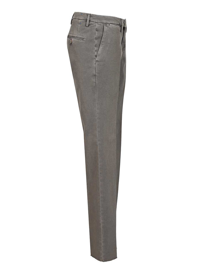 Al Duca D'Aosta Cotton Drill Trousers - Grey | 0c24803ead71a514810ce7463f423a7f86c3a9fb
