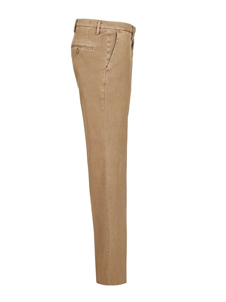 Al Duca D'Aosta Cotton Drill Trousers - Brown | cab892dfab3ee795a9c242c039467d02debab097