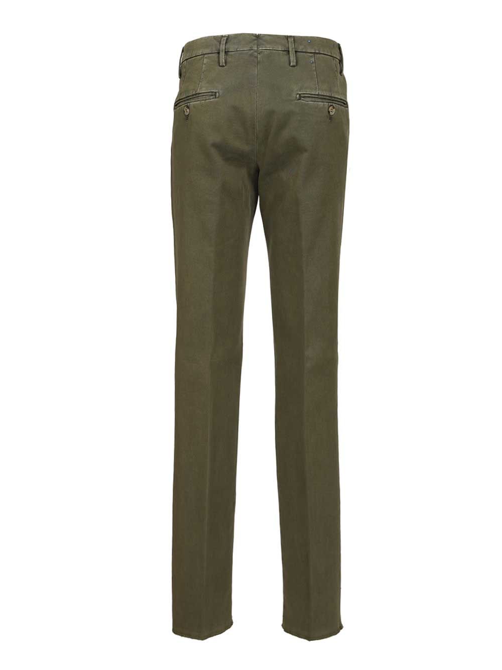 Al Duca D'Aosta Cotton Drill Trousers - Green | d06d288bfc0903e0f42f2cf93f0cf431c890b4cf