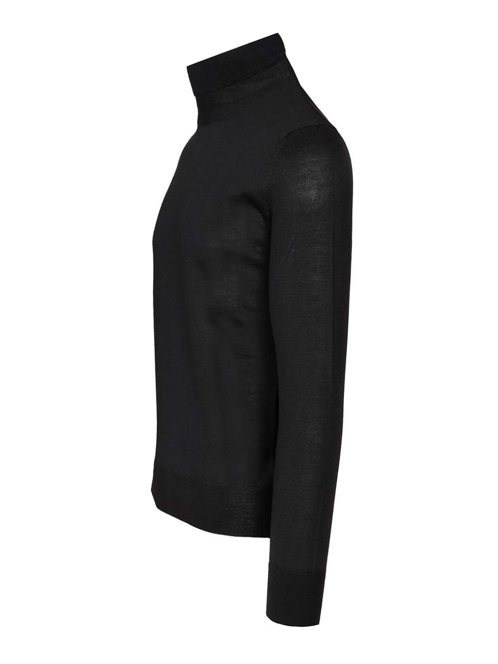 Al Duca D'Aosta 1902 Cashmere And Silk Turtleneck Sweater Knitwear - Blue | 9408e03161c5240a579c1b850c5895f29672b51e