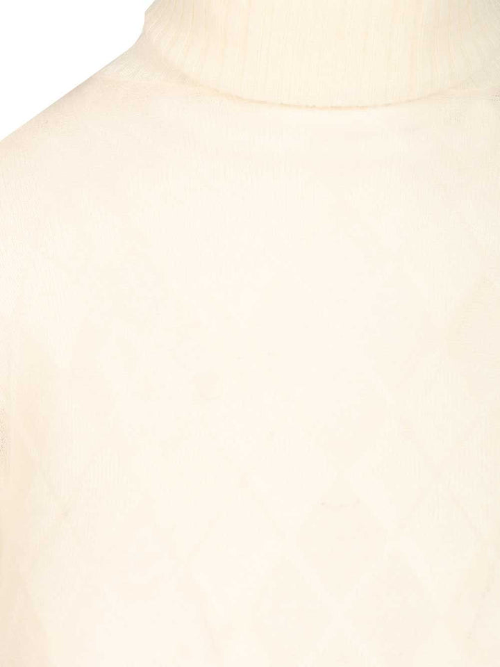 Retori Crop Top Knitwear - White | 562c57eb8e6fde7ccb871a942d30bfc0ab7a9381