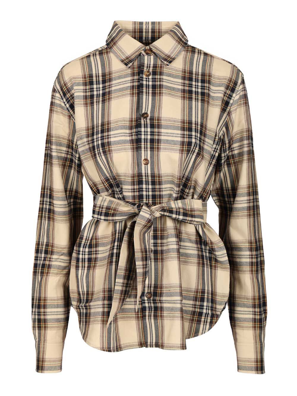 Saint Laurent Cassandre Lavalliére Shirt Shirts - Multicolor | 55c244d1a4675d0c0fc8c78d4feb2816e7e03cdc