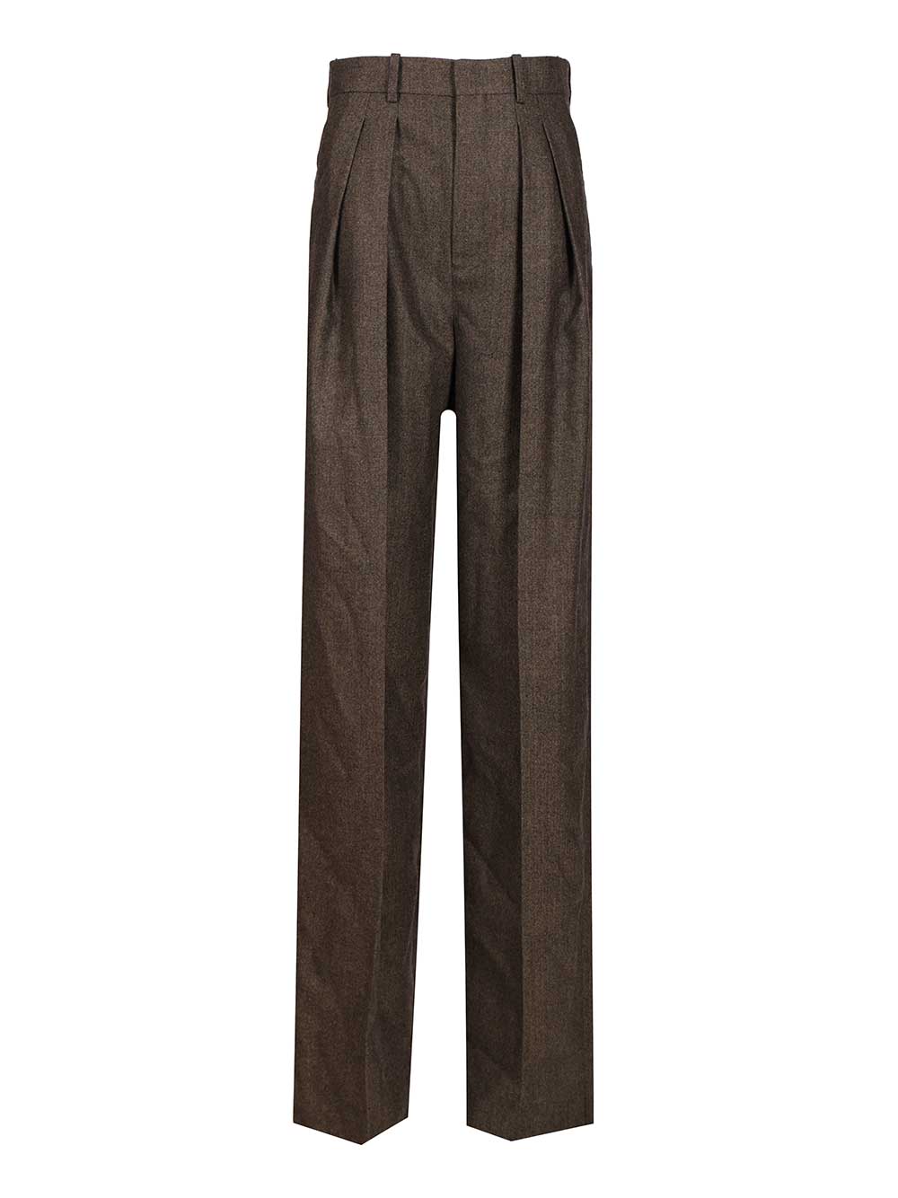 Saint Laurent Loose-Fitting Trousers - Brown | ad52f8a6b662b3ef9ad7138771689edf4eaa63eb