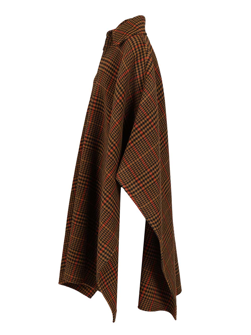Saint Laurent Blanket-Cape Coats - Brown | 653e7d2f3325e9a5298a529f02f0586cb8195fd5