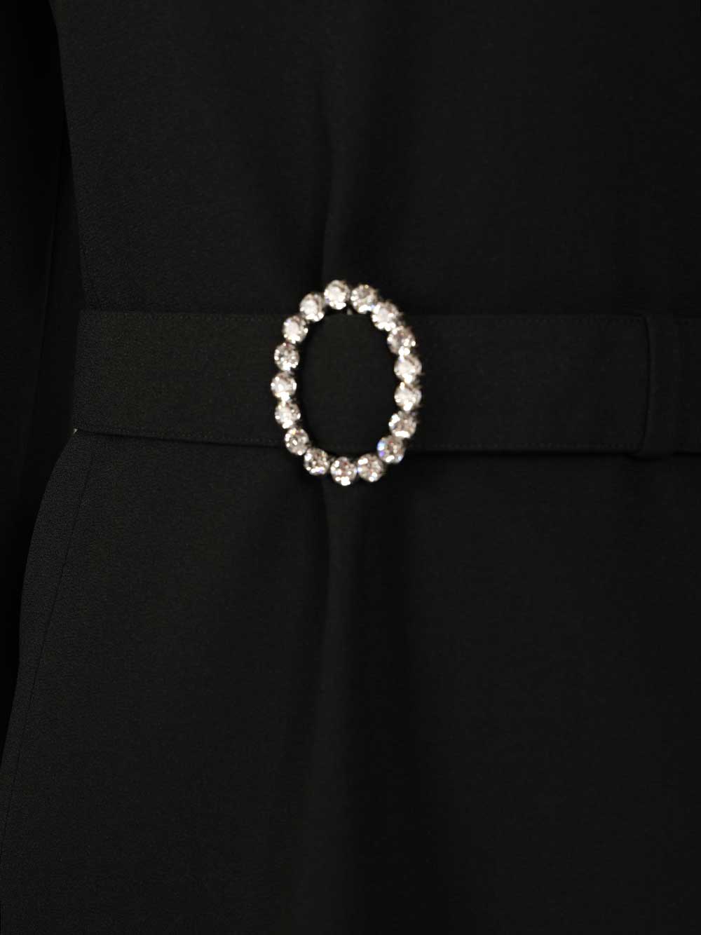 Saint Laurent Mini Dress In Sable Dresses - Black | 6aefbc78888d1f1c3784ef7745e45e4552f9ab3c