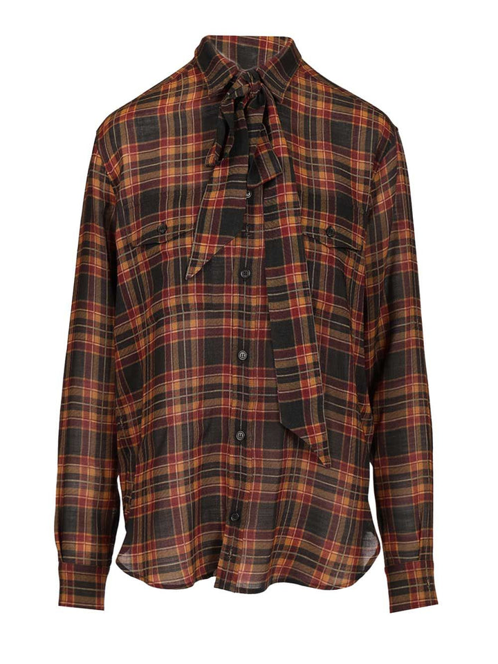 Saint Laurent Lavalliére Cassandre Shirt Shirts - Multicolor | d371799b985f1e5d08631844dd97770bc2c70658