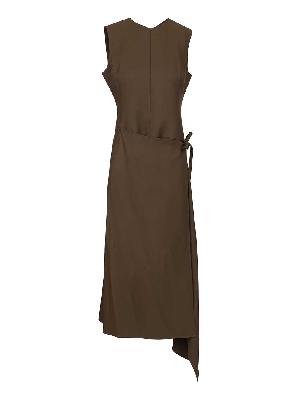 Tory Burch Twill Wrap Dress Dresses - Green | 25c4628a9ad9aef7bf460494934e1ad8735cbe6f