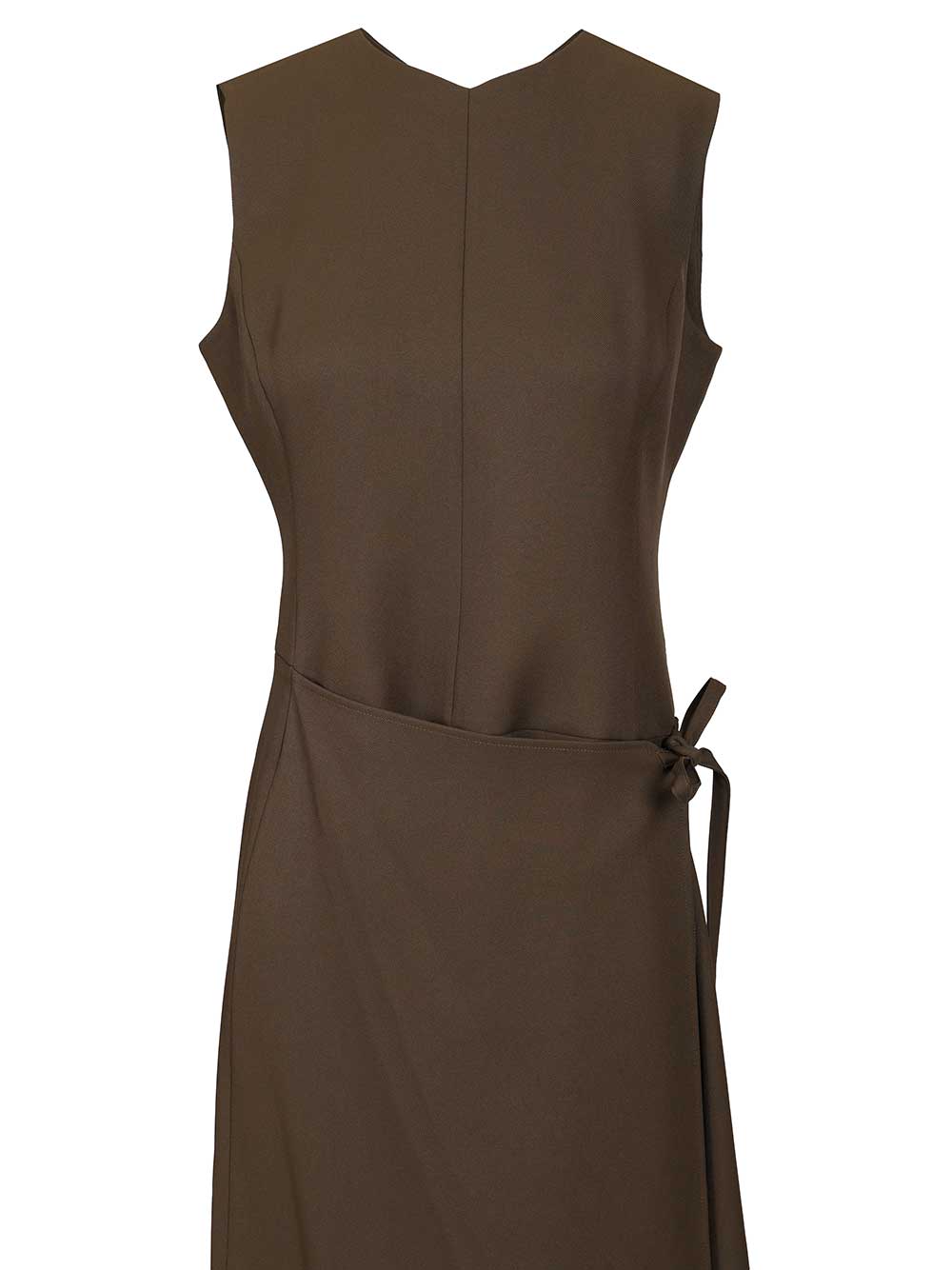 Tory Burch Twill Wrap Dress Dresses - Green | a6bb3243d23a1e5b506f3a5a9d4ecef6fe96fe7e