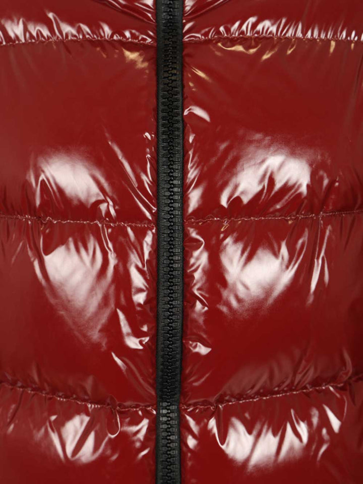 Herno Down Jacket In Shiny Nylon Coats - Bordeaux | a91061e7c48d32c6009e0bbdbf6078e80b40aa96