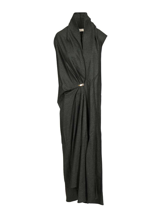 Long Sleeveless Dress Dresses Green