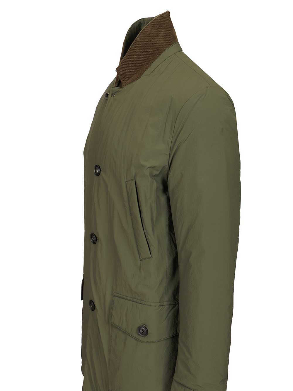 Fay Jacket Made Of Nylon Poplin Jackets - Green | 667bfddc74218719bc62fd973c530dbbf04af82b
