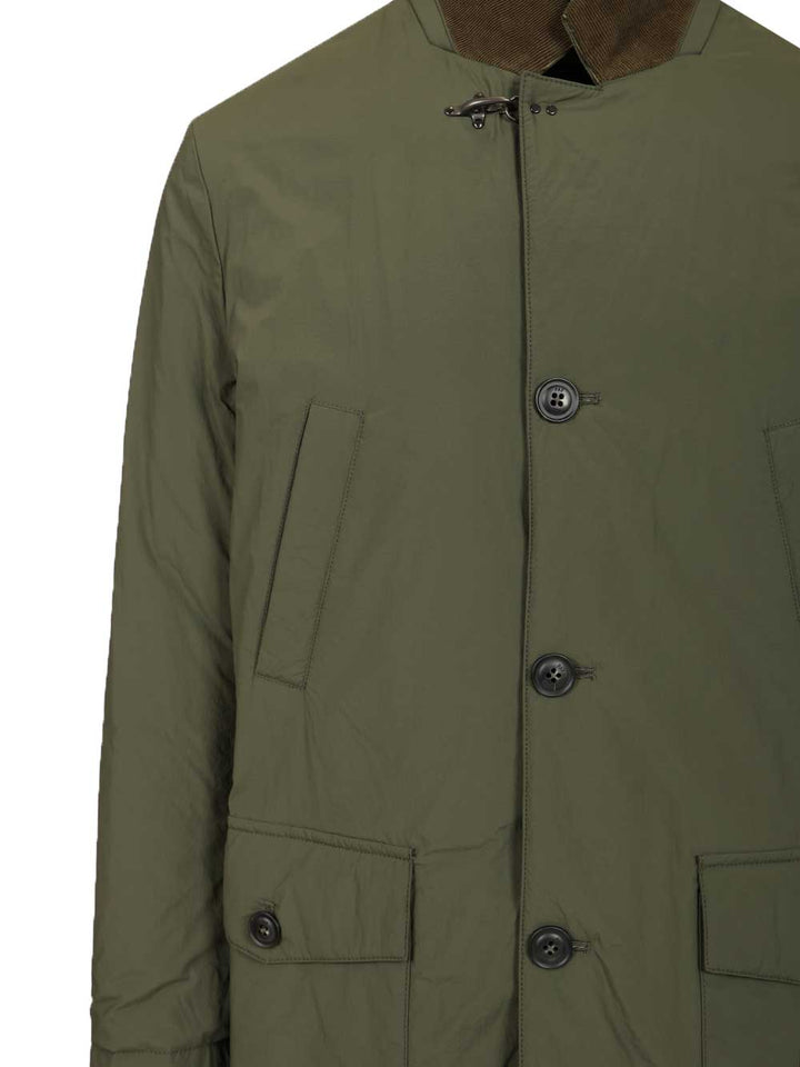 Fay Jacket Made Of Nylon Poplin Jackets - Green | f56c684c77c8cbeb8e85138c71c5b6c5bcfafde9