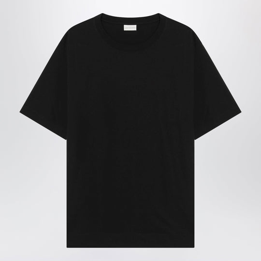 Black Cotton T-Shirt