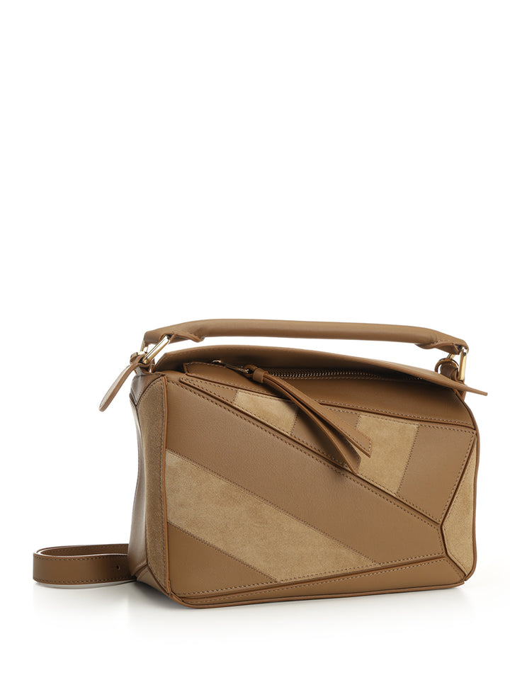 Loewe Small Puzzle Bag Handbags - Brown | 887399df338233492c489cd682b03ef41880fbfd