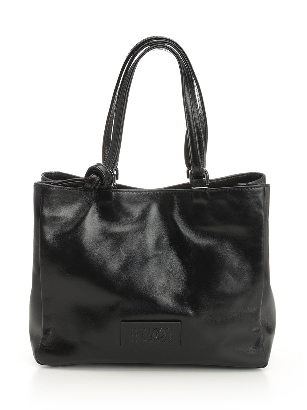Mm6 Maison Margiela Mm6 Maison Margiela Leather Handbag Sb5zh0021 Handbags - Black | f418a64e1d19b2b4919efef1dcdba9552db3e373