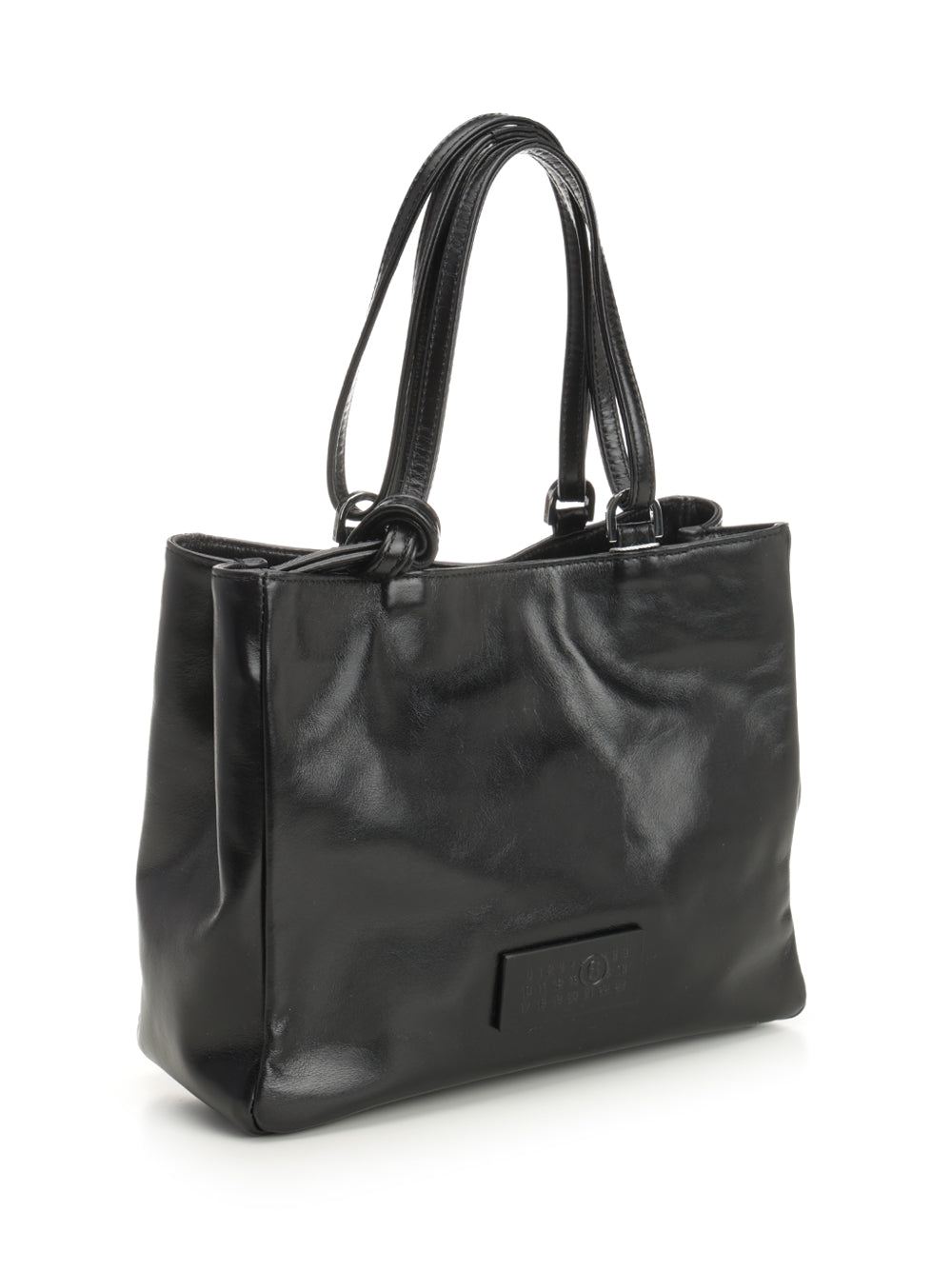 Mm6 Maison Margiela Mm6 Maison Margiela Leather Handbag Sb5zh0021 Handbags - Black | f9f5459eb97d5339871cb21184cf1de8ffe90ce8