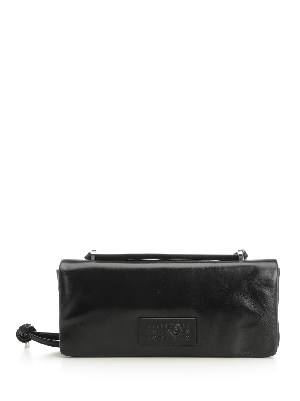 Mm6 Maison Margiela Numeric Shoulder Bags - Black | d51041cd39705b838eb56746e607bcd502c0aedb