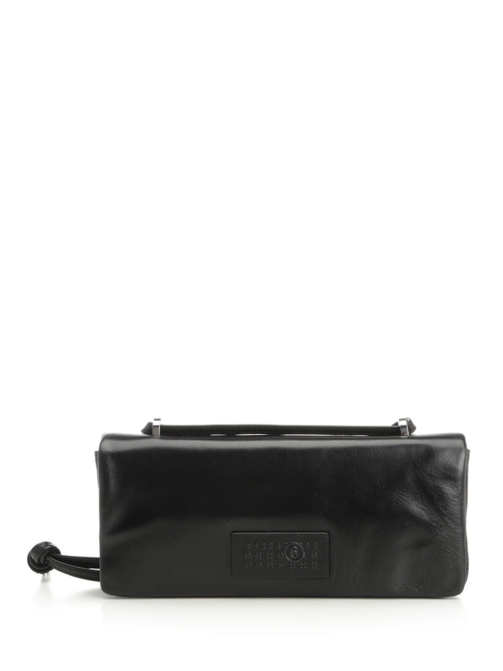 Mm6 Maison Margiela Numeric Shoulder Bags - Black | d51041cd39705b838eb56746e607bcd502c0aedb