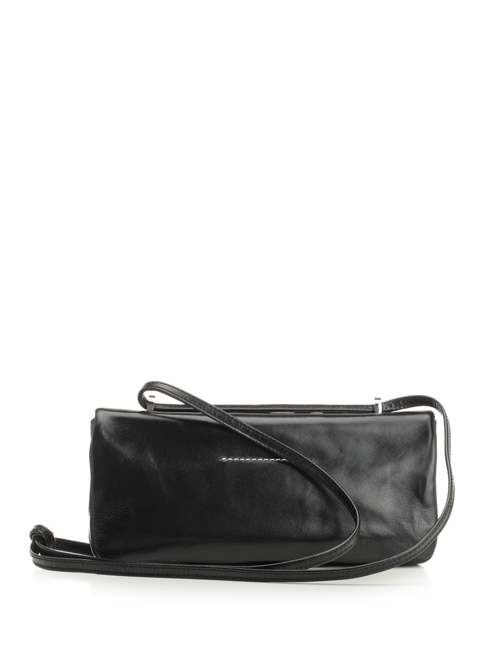 Mm6 Maison Margiela Numeric Shoulder Bags - Black | e7093ed8a38ef7660fd8ea8d980f9b52cf2a6c82