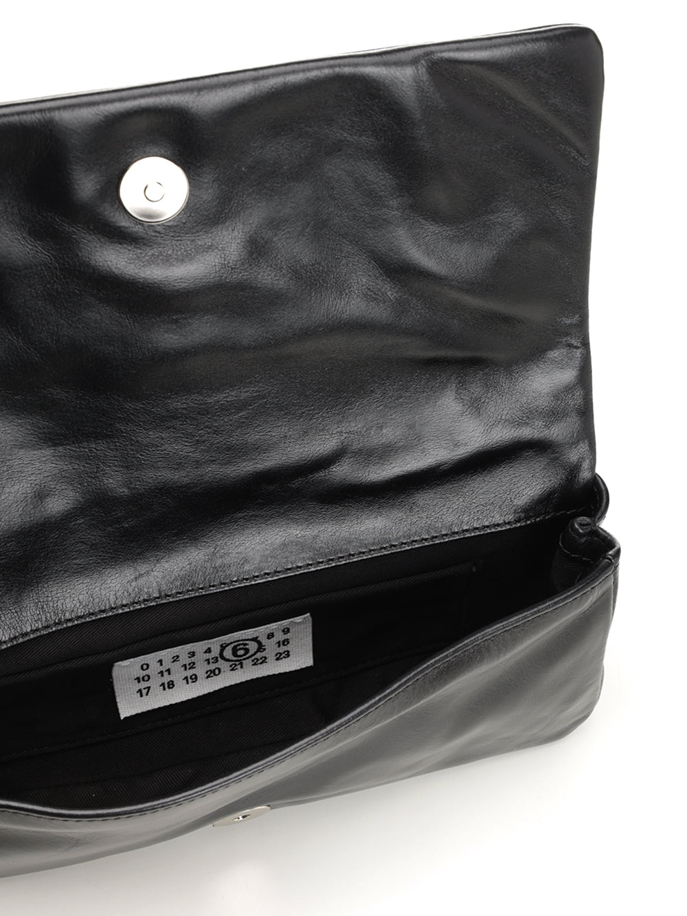 Mm6 Maison Margiela Numeric Shoulder Bags - Black | e326504216273f569379435461887ae8c11da6a5