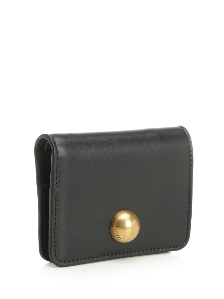 Ami Carrousel Wallets - Black | 915b2a4e7432684b63a9e96102ef2a930825a870