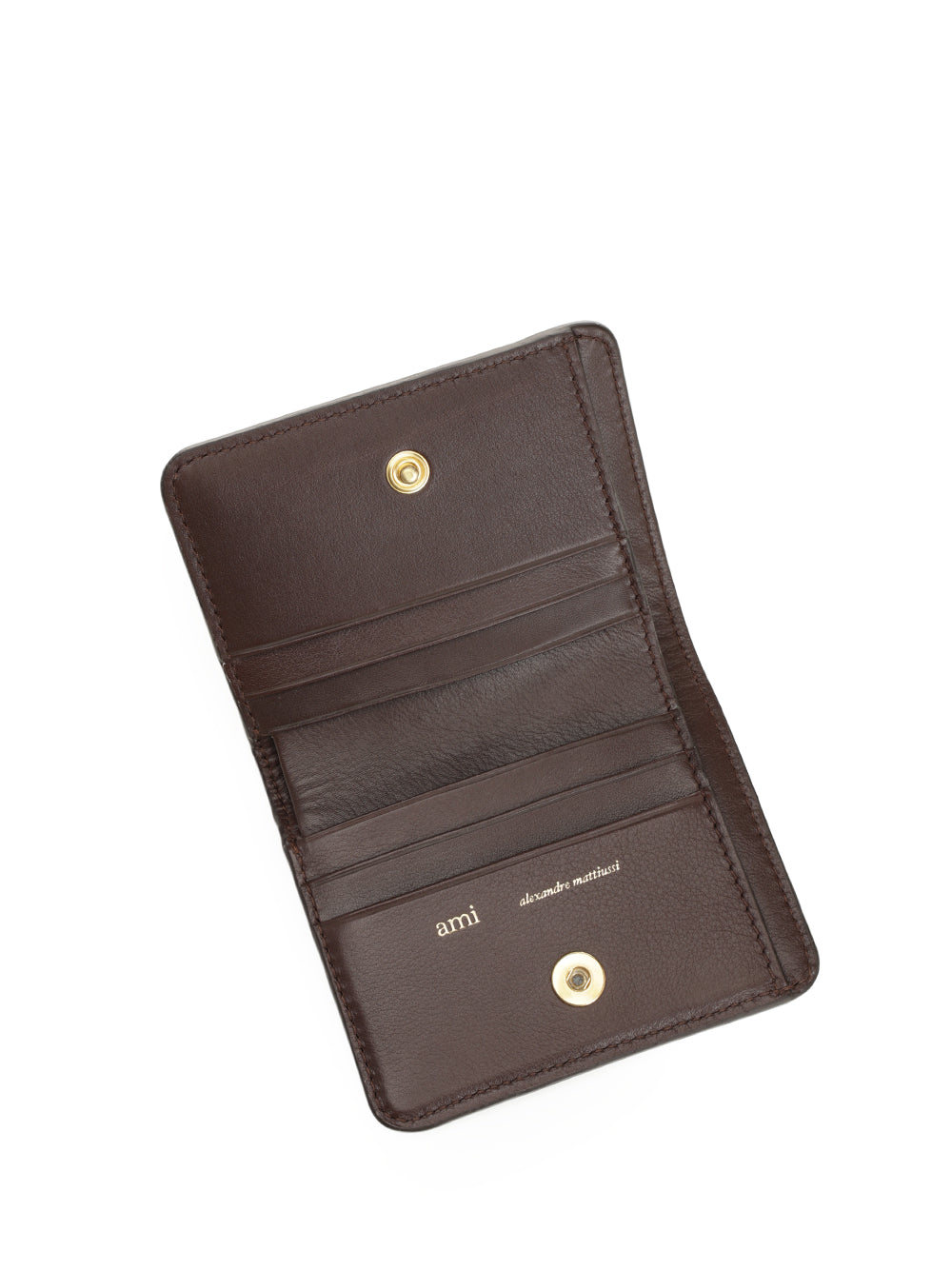 Ami Carrousel Wallets - Brown | 7022b815f304553b5c3a05f8d649c73e0b18e1ea