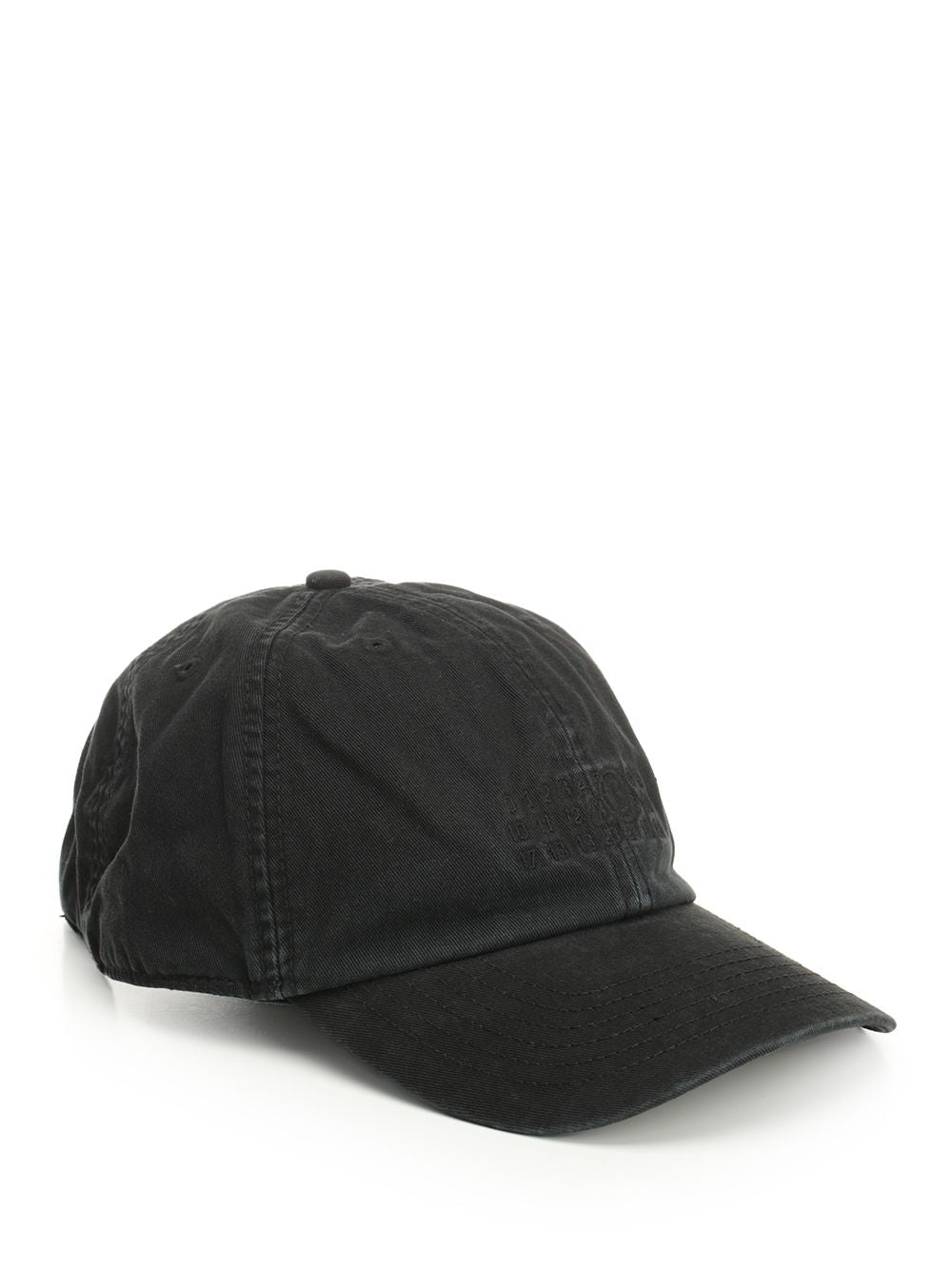 Mm6 Maison Margiela Cotton Baseball Cap Hats - Black | 9ee84e4d1aa36308f5274f91f65028f6e1b9b30f