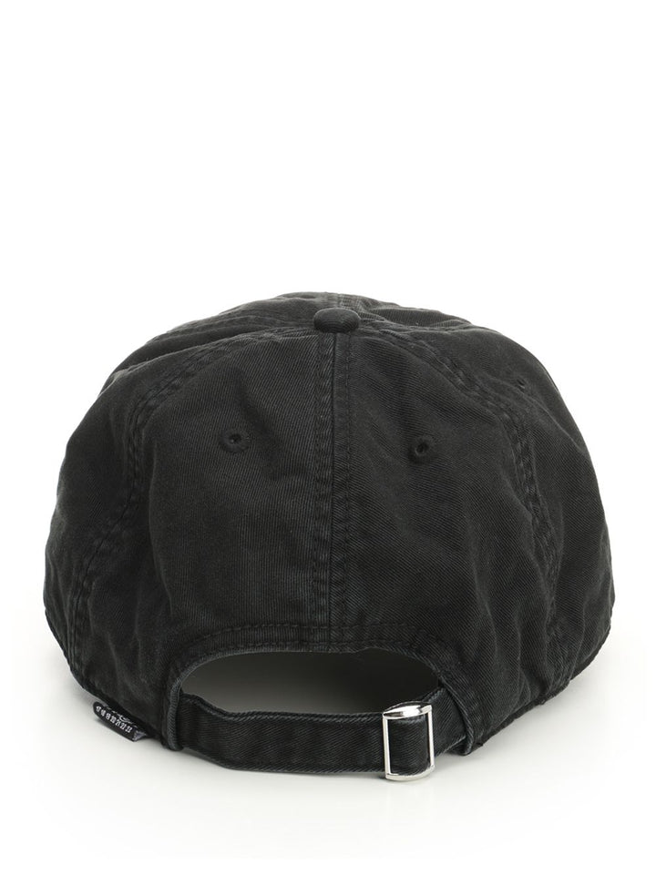 Mm6 Maison Margiela Cotton Baseball Cap Hats - Black | 247a9f5d1d81e826e392a7d56bc8942f7f03a826