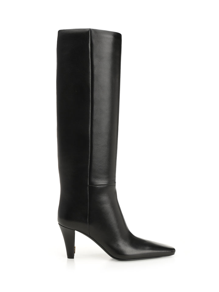 Saint Laurent Jill Boots - Black | 822969a68cf731ccdcec0b129eeec937804d1242