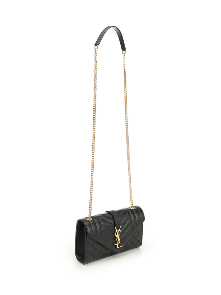 Saint Laurent Envelope Crossbody Bags - Black | 6542045322d2d0c1b17b0b72f78fb281c5f32bff