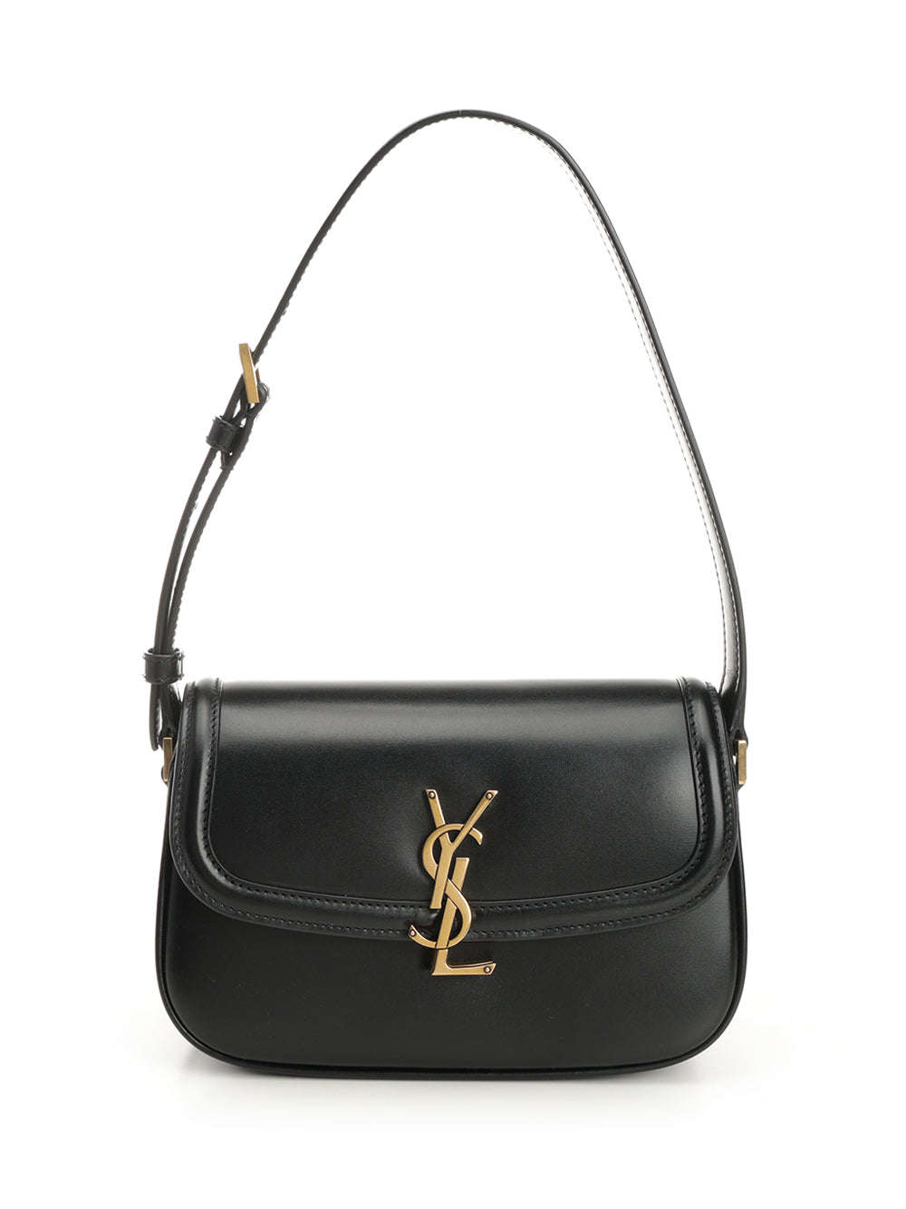 Saint Laurent Solferino Shoulder Bags - Black | 0379edbd252b989dda8c3ca0ddbd8a520e14cedb