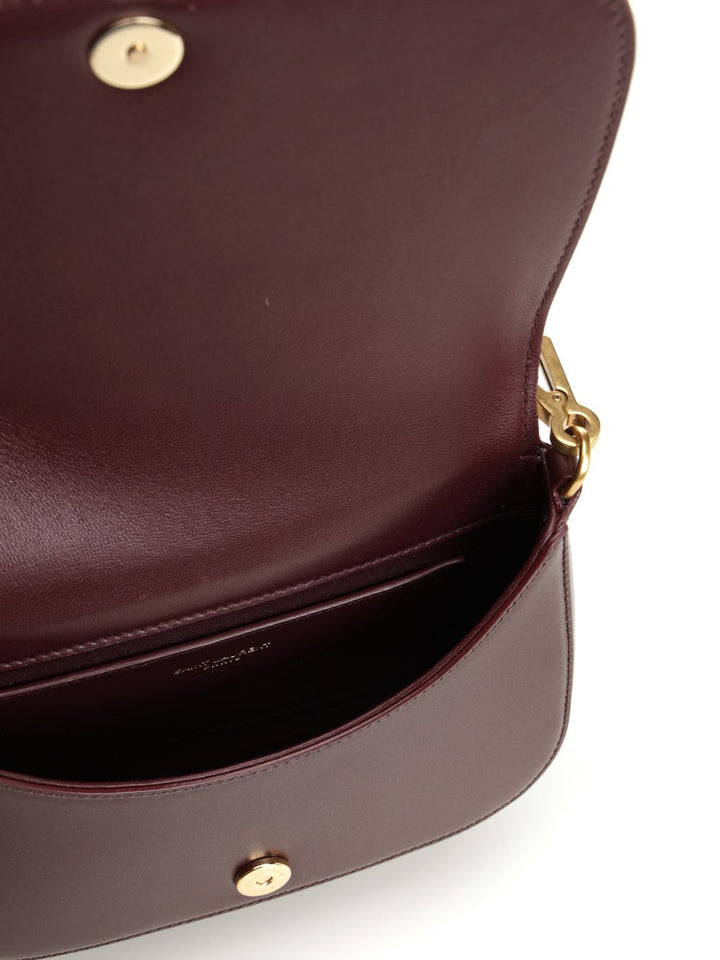 Saint Laurent Voltaire Small leather goods - Bordeaux | 554c7489bb091e0b50dc1581cf667d4141f41690