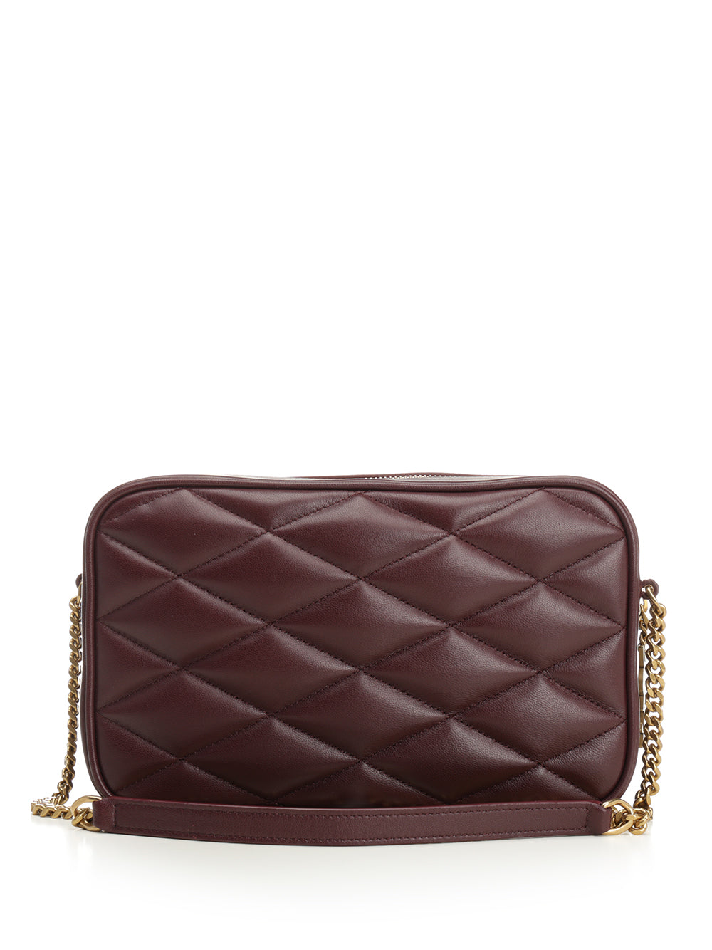 Saint Laurent Quilted Leather Camera Bag Small leather goods - Bordeaux | bad3511e0f04a39feea2857f5f55e18f6f826966