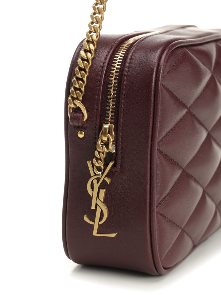 Saint Laurent Quilted Leather Camera Bag Small leather goods - Bordeaux | 807671e25ef3afe3596dec3d4c2835605ac77821