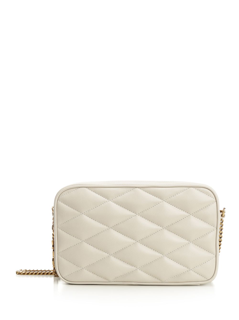 Saint Laurent Quilted Leather Camera Bag Small leather goods - White | 03e4078ed03ea80948ecd0f04b995b043ee85ac9
