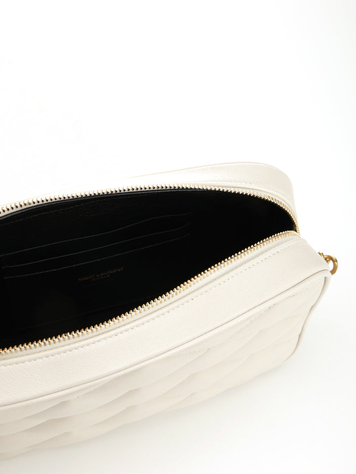 Saint Laurent Quilted Leather Camera Bag Small leather goods - White | 94cbd97fc3e67ecb599507f7a72b62dde6db5f0e