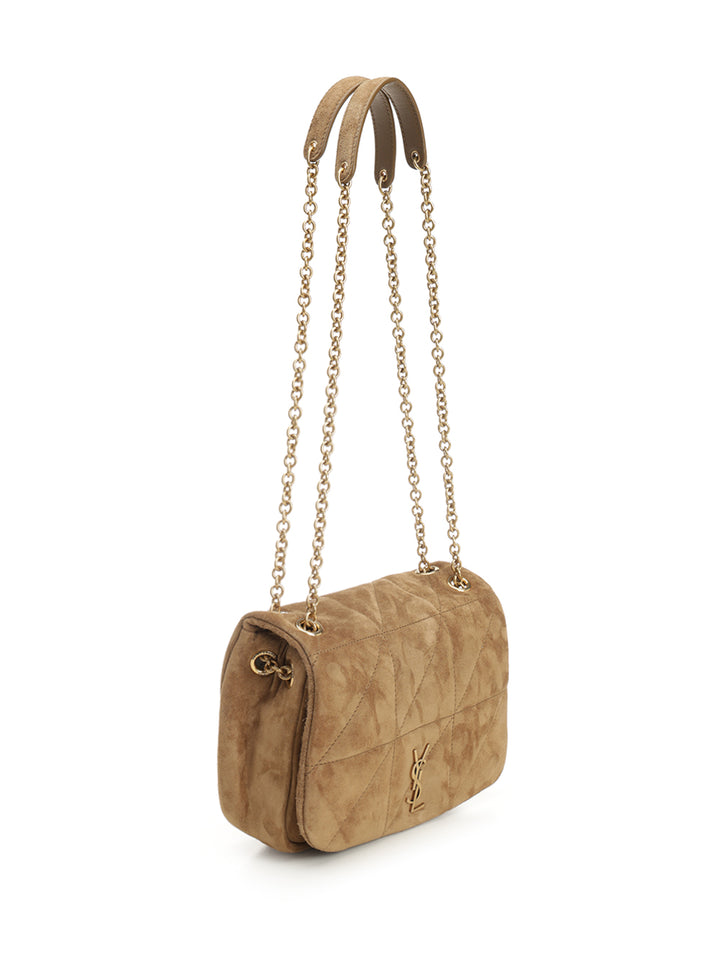 Saint Laurent Jamie 4.3 Mini Crossbody Bags - Brown | b9702a37597ed83cfbc712b25be33281fa1b1438