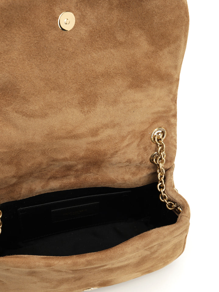 Saint Laurent Jamie 4.3 Mini Crossbody Bags - Brown | 3cef0b64d05ede151077ef32a261bc2953e714d3