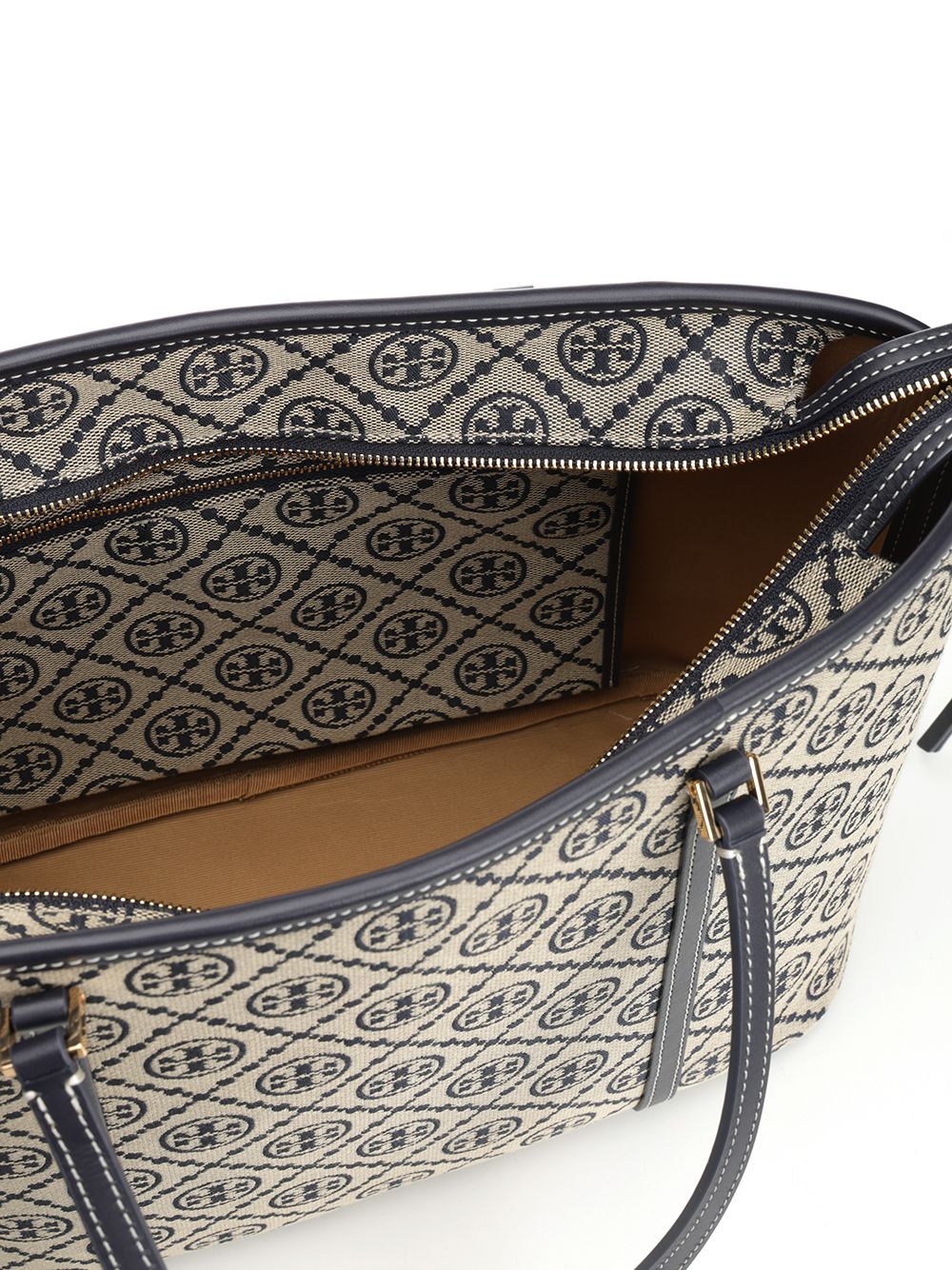 Tory Burch T Monogram Shoulder Bags - Blue | f19a756c5a0c6ed0447fab7408a3fba4ccbe979a