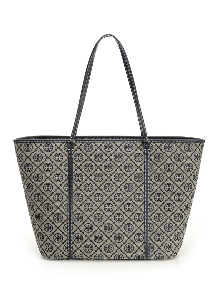 Tory Burch T Monogram Shoulder Bags - Blue | 46a86912329f08770558d6d18d630366b1637064